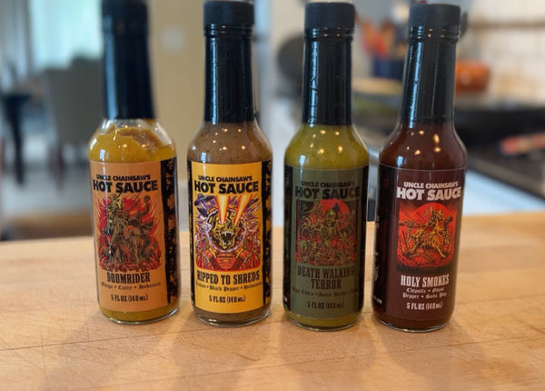 Member Exclusive! Uncle Chainsaw Hot Sauce Tasting