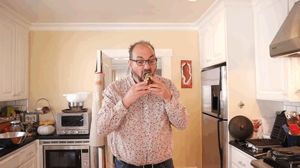 Giving thanks for different sandwiches